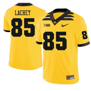 Men Iowa Hawkeyes Luke Lachey #85 Gold Stitch Jersey 390175-706